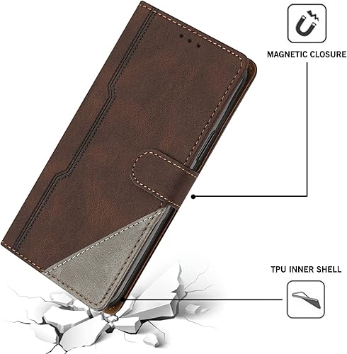 Miniatura 4 de Smartphone Flip Cases Compatible with Xiaomi Poco X3Poco X3 ProPoco X3 NFC Case, Wallet Case Slim PU Leather Phone Case Flip Folio Leather Case Card