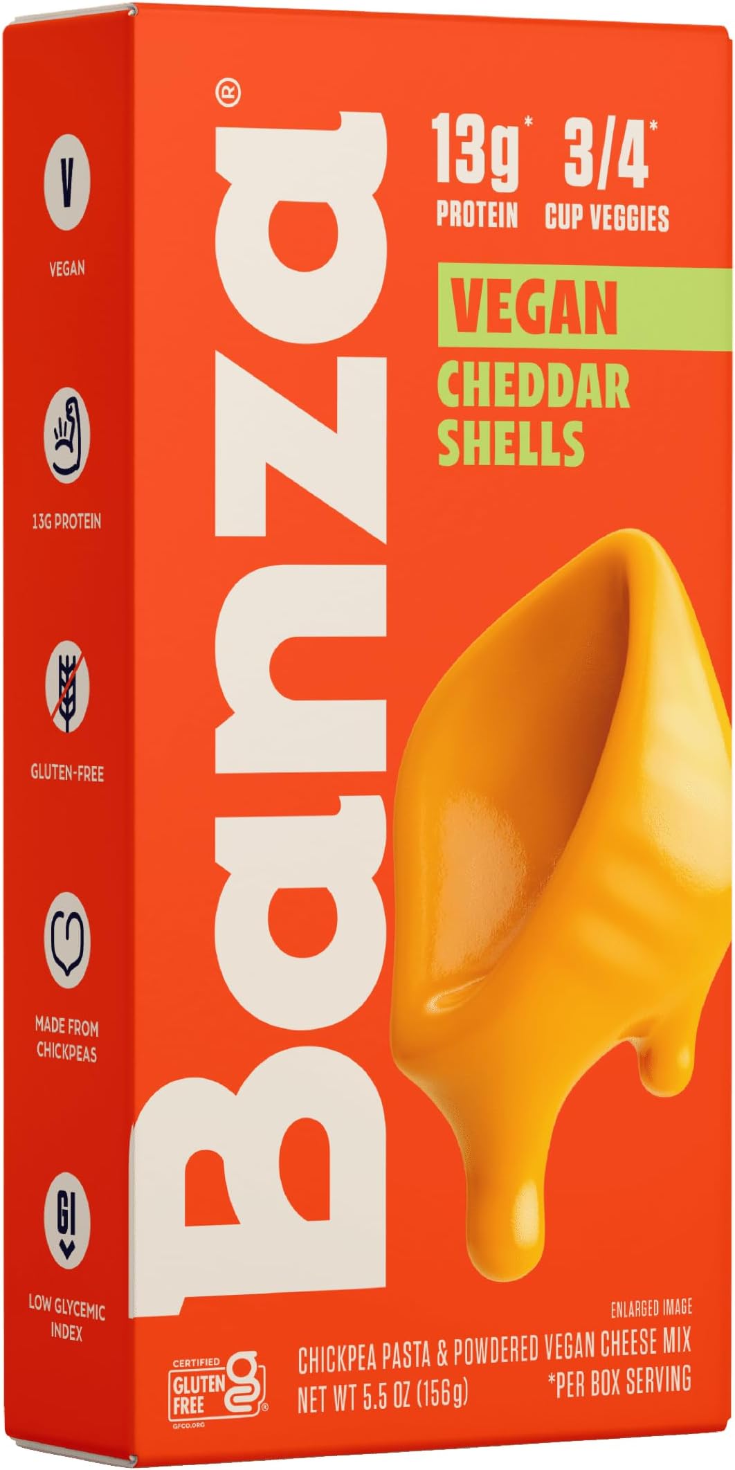 Banza Shells Mac N Cheese Chddr 5.5 OZ