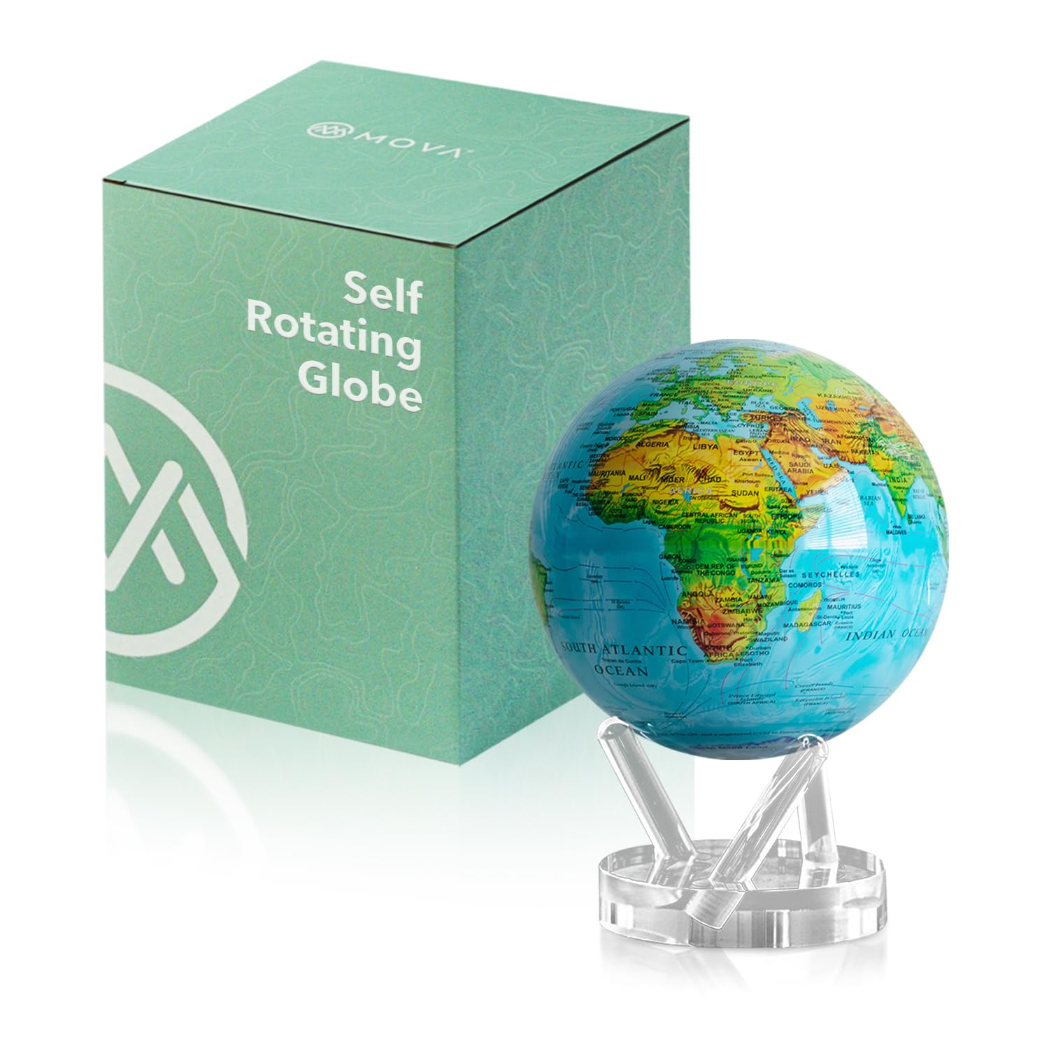 Amazon.com: MOVA Globe - Ocean Blue Relief Signature (6