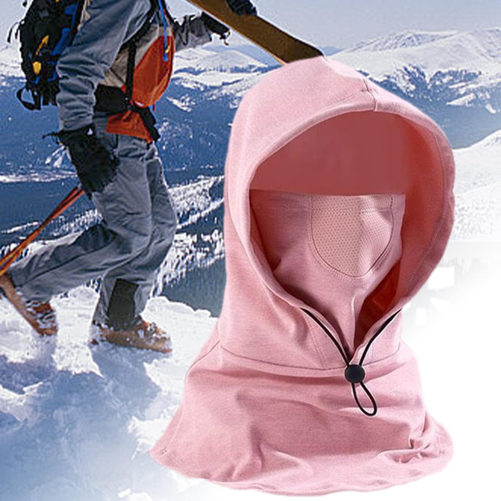 Copertura per il viso per il freddo, copertura invernale per scaldacollo e viso, copertura invernale per il viso, per inverno, escursionismo, donna, uomo