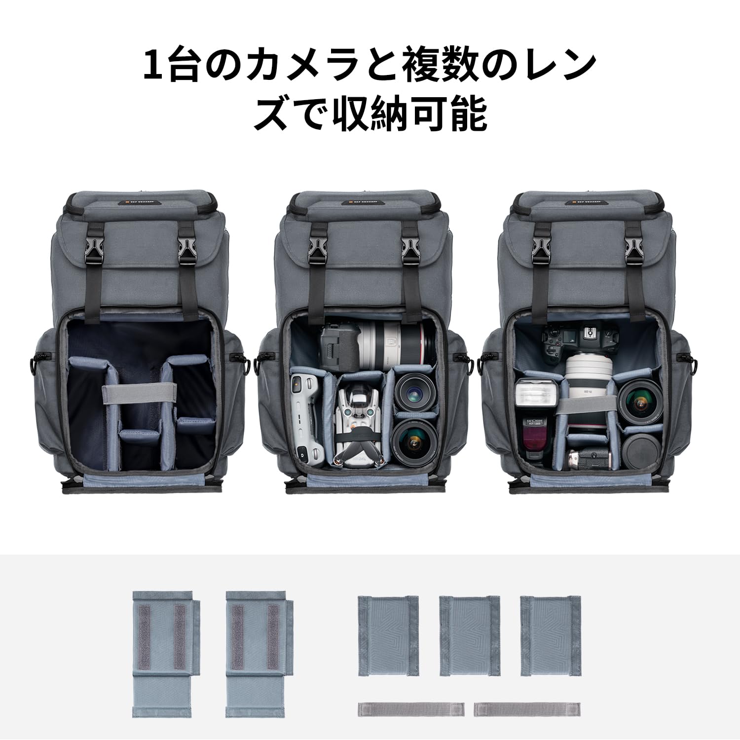 Amazon | K&F Concept カメラバッグ カメラリュック リュックサック