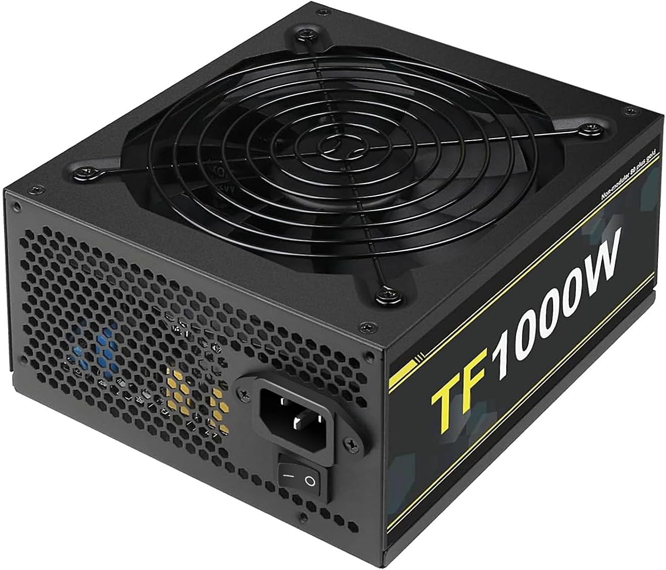 1000W Power Supply Full Voltage 100-240V Active PFC Gaming PSU Computer Power Supplies Non-Modular 80 Plus Gold for Desktop PC Server