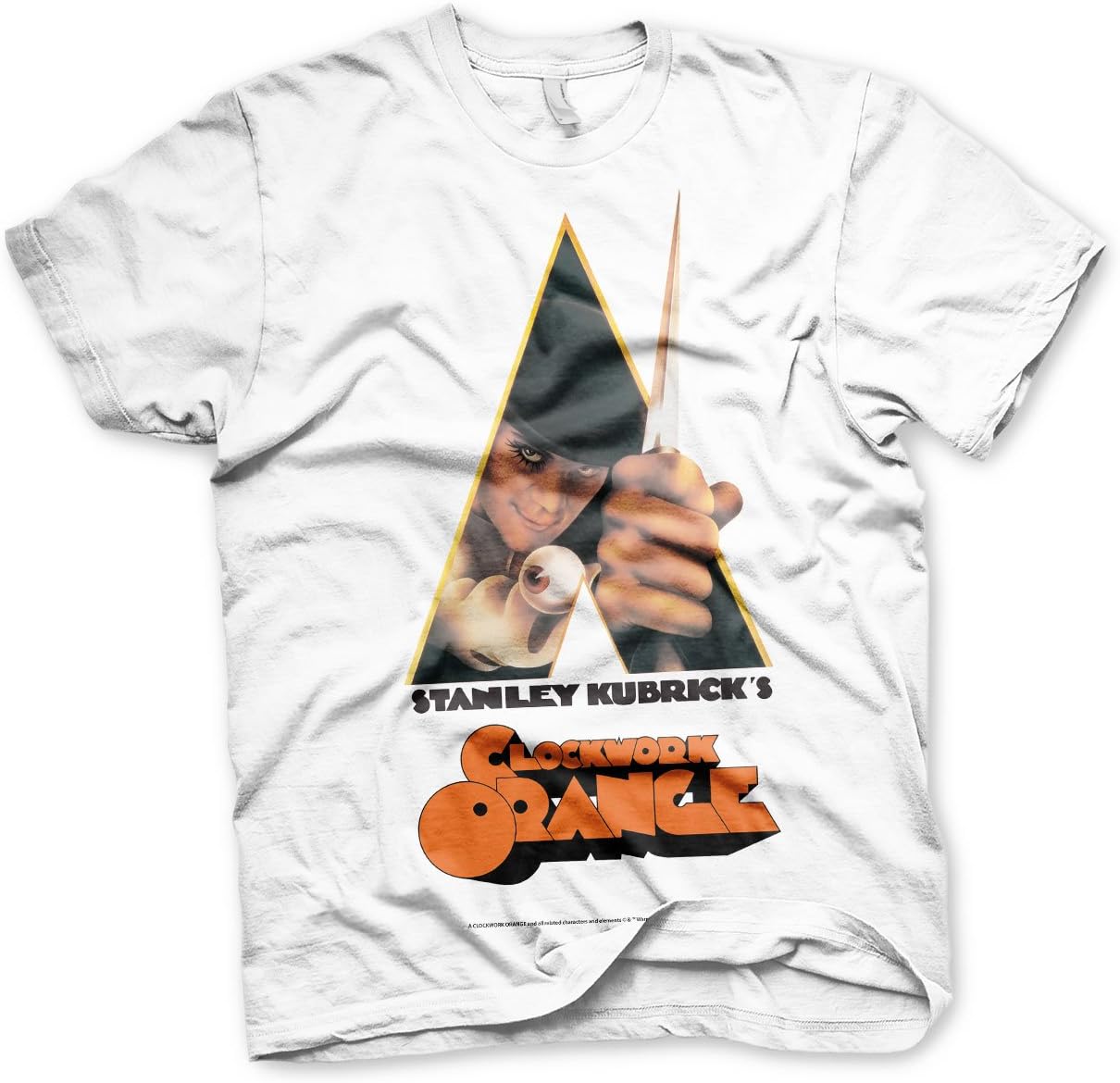 Clockwork Orange A Officially Licensed Poster Allover Mens T-Shirt (White)