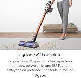 Dyson Cyclone V10 Absolute Cordless Vacuum Cleaner (Nickel / Copper) - 2