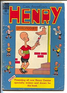 Henry #2 1948-Dell-Art by Carl Anderson-Golf gag back cover- VG