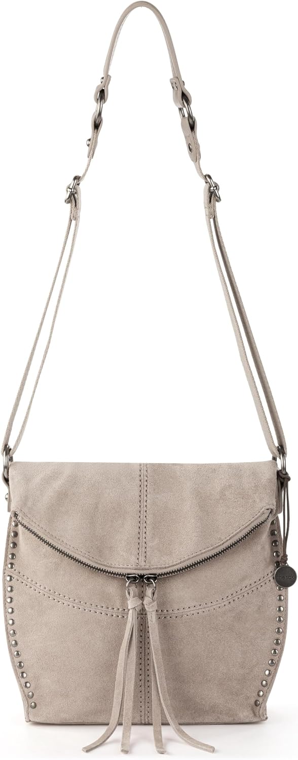 The Sak Silverlake Crossbody Purse – Women’s Casual Purse For Everyday & Travel – Leather Bag with Adjustable Strap & Zipper