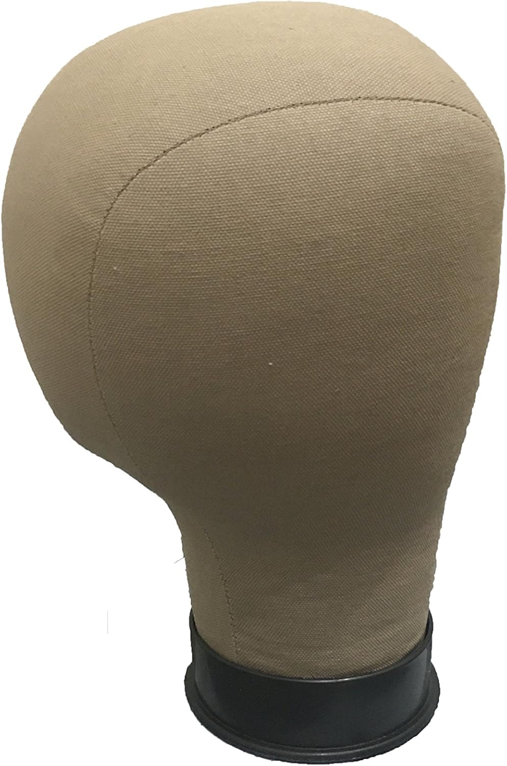 VO Canvas Cork Wig Head Block for Creative Wig Styling Circumference 23" Height 11.5"