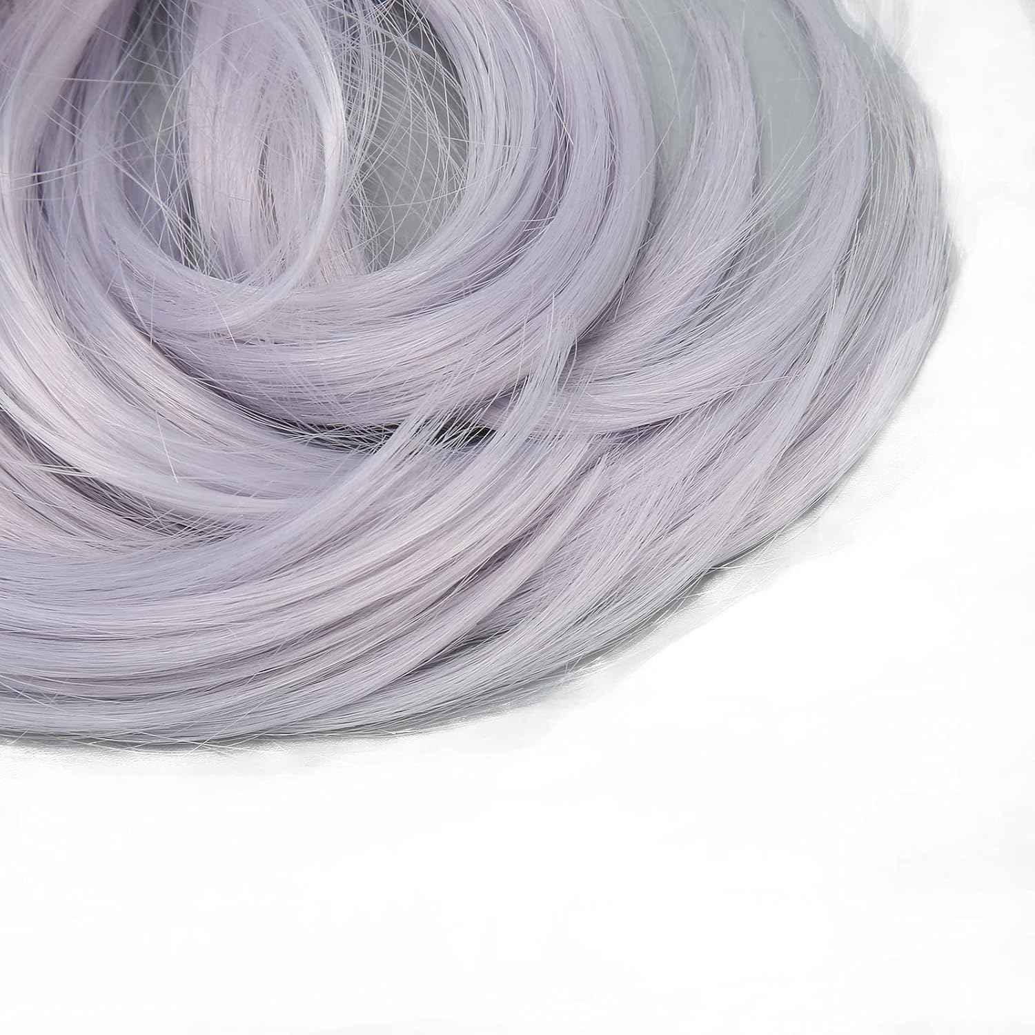 1/6 Doll Wig, Heat Resistant Emulational Jointed Doll Wig Soft Straight Hair High Smothness for Doll Dress Up (Blue)