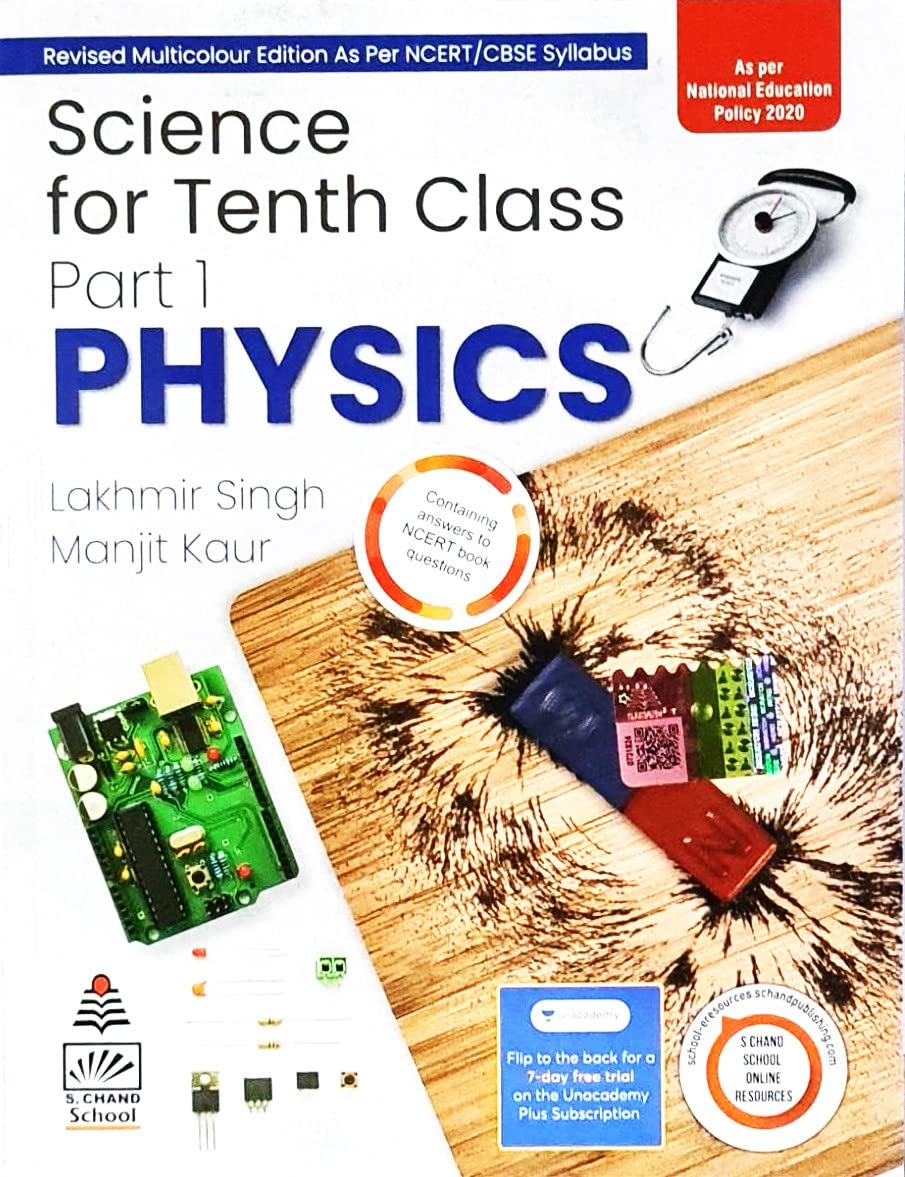 Assorted Editorial Lakhmir Singh Class 10th Physics NCERT/CBSE Syllabus as per NEP 202324/Ed.
