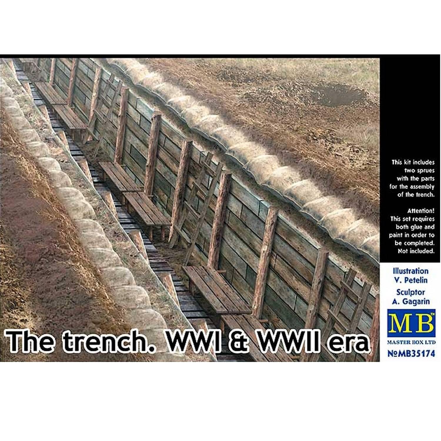 Masterbox 1:35 - 'The Trench' WWI & WWII era