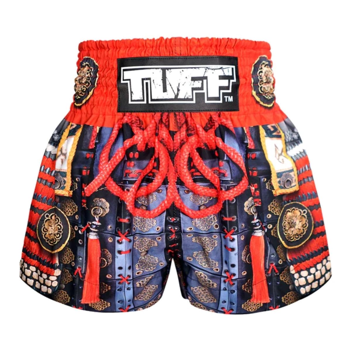Tuff Sport Unisex Red, Red Red Ms657 The Armour Muay Thai Shorts