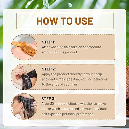 Miniatura 7 de dssuoa Batana Aceite para el crecimiento del cabello, aceites de batana, aceites naturales para el crecimiento del cabello Batana, ingredientes