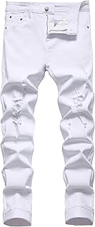 White Ripped Jeans For Men Picks collage image 3