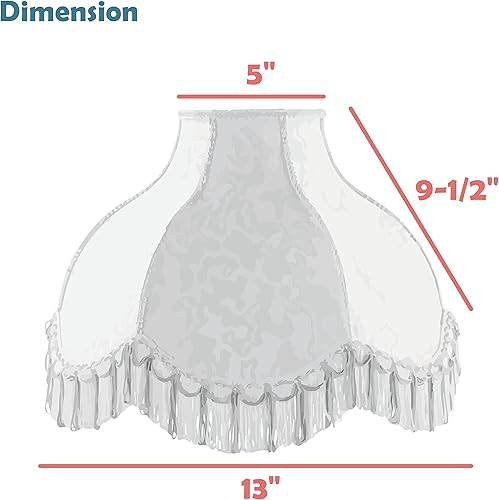 Miniatura 5 de Aspen Creative 30623, pantalla de araña de avena cosida a mano, tamaño: 5 pulgadas superior x 13 pulgadas inferior x 9-1/2 pulgadas inclinado