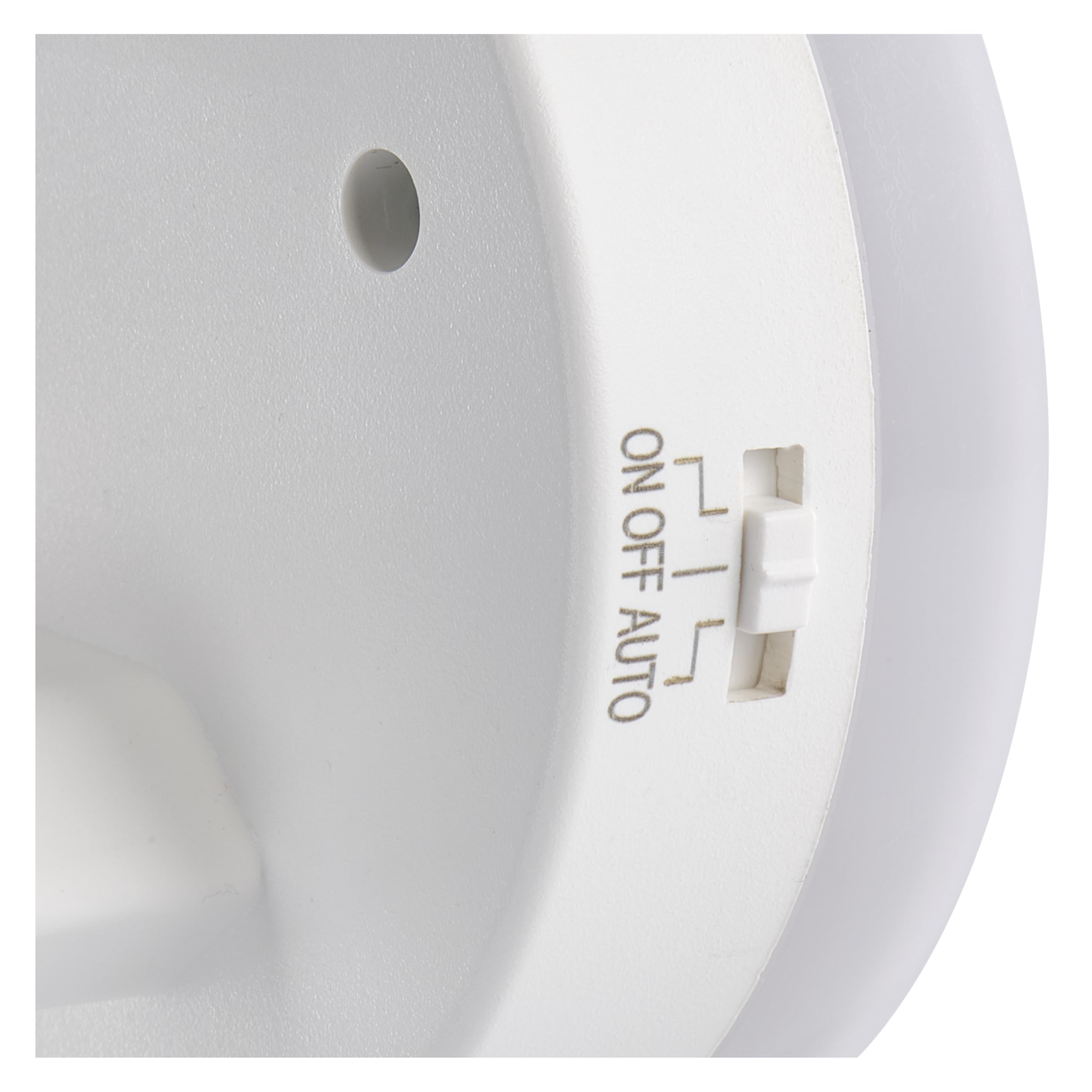 EMOS Lampka Nocna LED do Gniazdka Elektrycznego z Wyjściem USB-C i USB-A, 5,0 V/3,4 A - Przełącznik i Czujnik Zmierzchu - Światło Orientacyjne do Pokoju Dziecięcego, Schodów, Sypialni, Kuchni