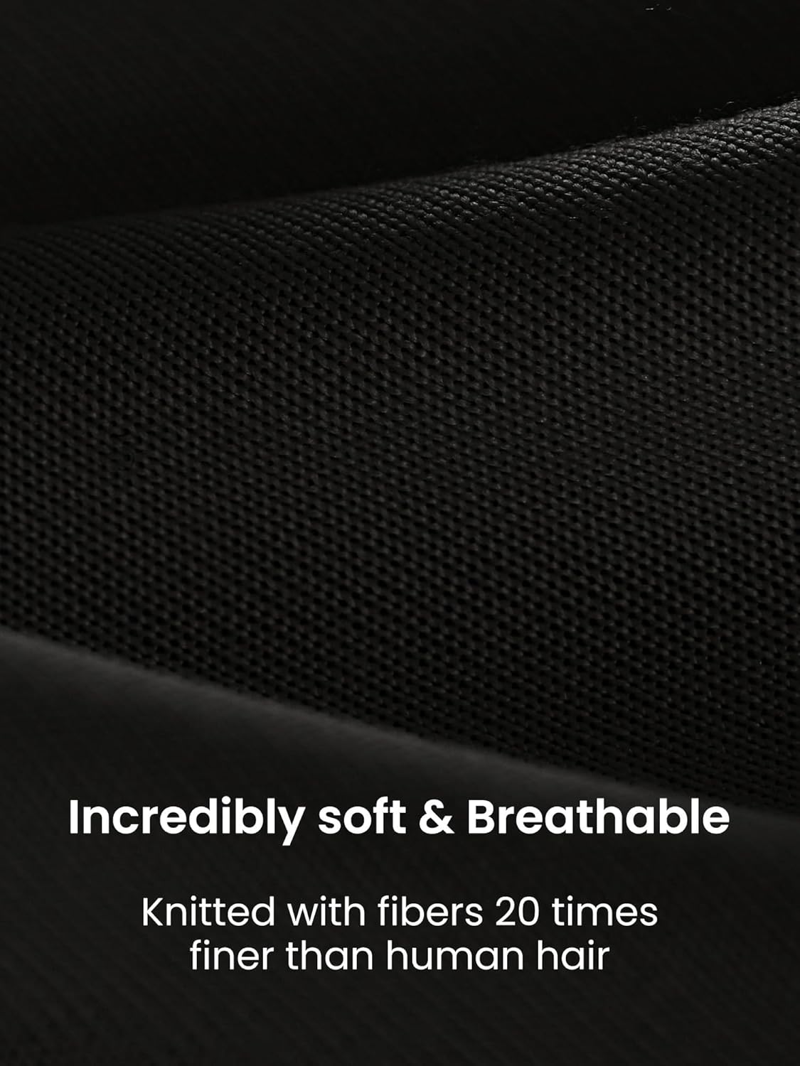 SLEEP ZONE Twin/Twin XL Size Comforter Set, Breathable Jersey Knit Soft Duvet Insert Set 2 Pieces Bedding Sets for Bedroom All Season, Black - Image 3