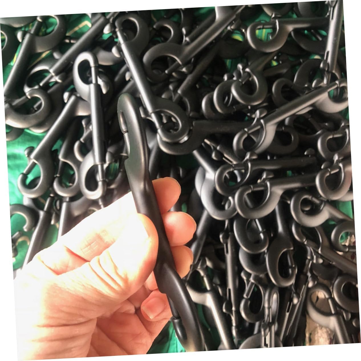 Double Ended Pulling Buckle Snaps Hook,Double-End Double Hook Scuba Diving Accessories Double Ended Snap