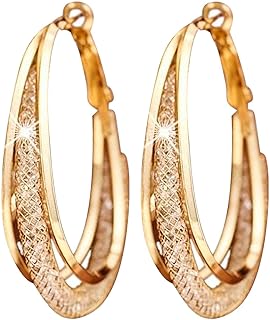 楕円形のイヤリング、ゲルマニウムストーンオーバルフープピアス、3.5cm/1.77インチのオーバルステートメントイヤリング、愛らしいヴィンテージオーバルイヤリング、オーバルペンダントピアス、オーバルパールイヤリング、女性用チャンキーイヤリング