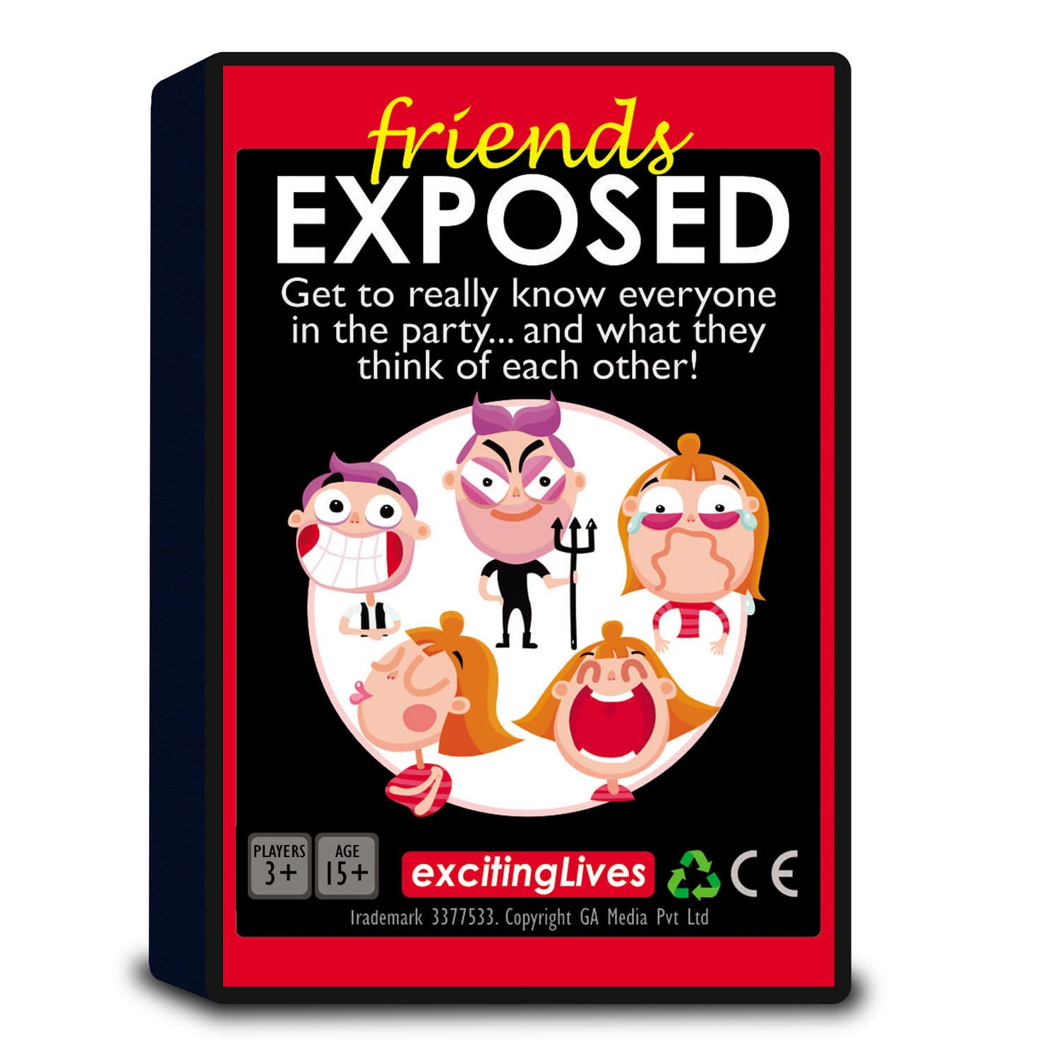exciting Lives - Friends Exposed Party Card Game for Adults and Teens Set of 50 - Gift for Party, Anniversary, Birthday, Friends Gathering for Fun, Christmas Day. (B07RZQ1RDC) Amazon Price History, Amazon Price Tracker