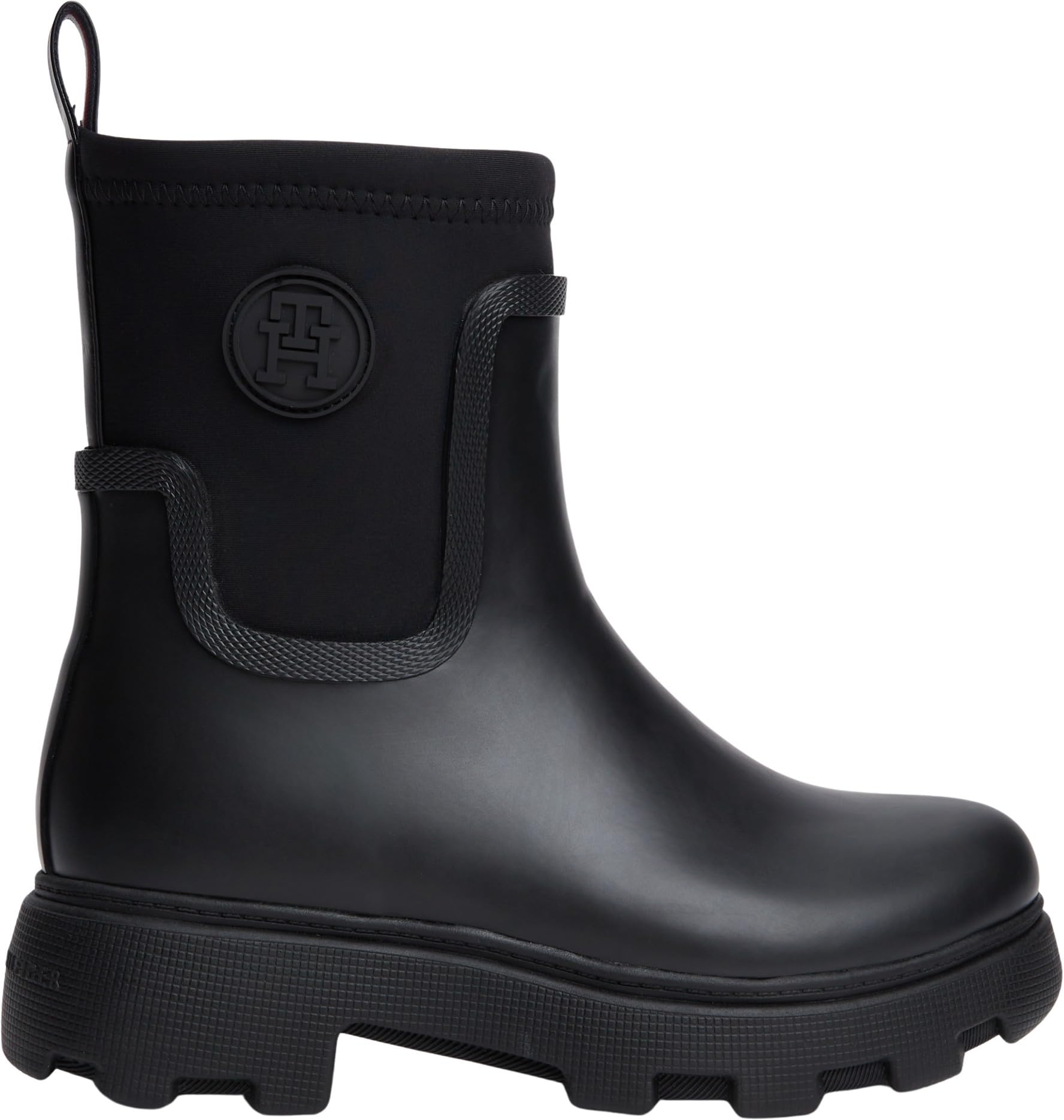 Tommy Hilfiger Th Stamp Warm Ankle Rain Boot Fw0fw09544 Stivali da pioggiaDonna