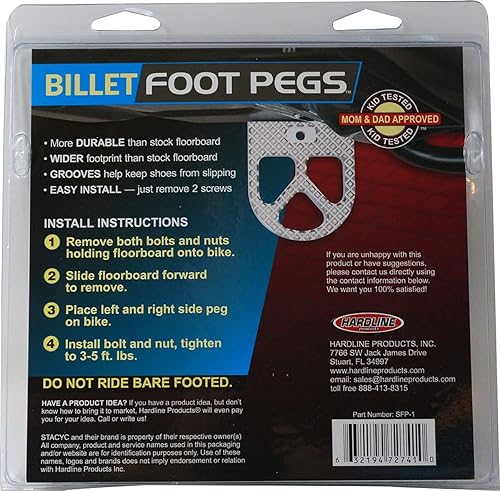 Miniatura 7 de Hardline Products Estriberas para bicicletas eléctricas Stacyc, Husqvarna y KTM.