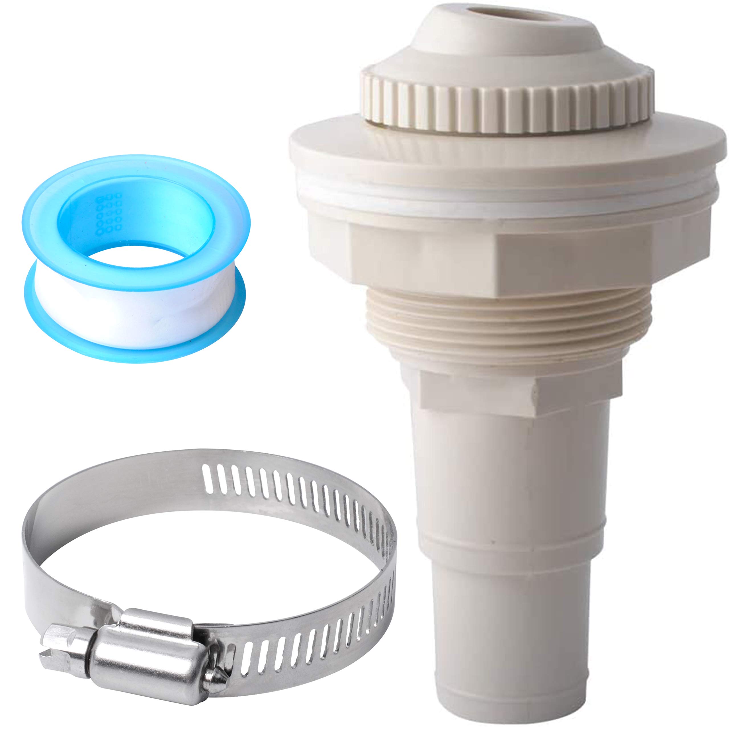Buy Wadoy Above Ground Pool Inlet Return Fitting Jet Assembly with