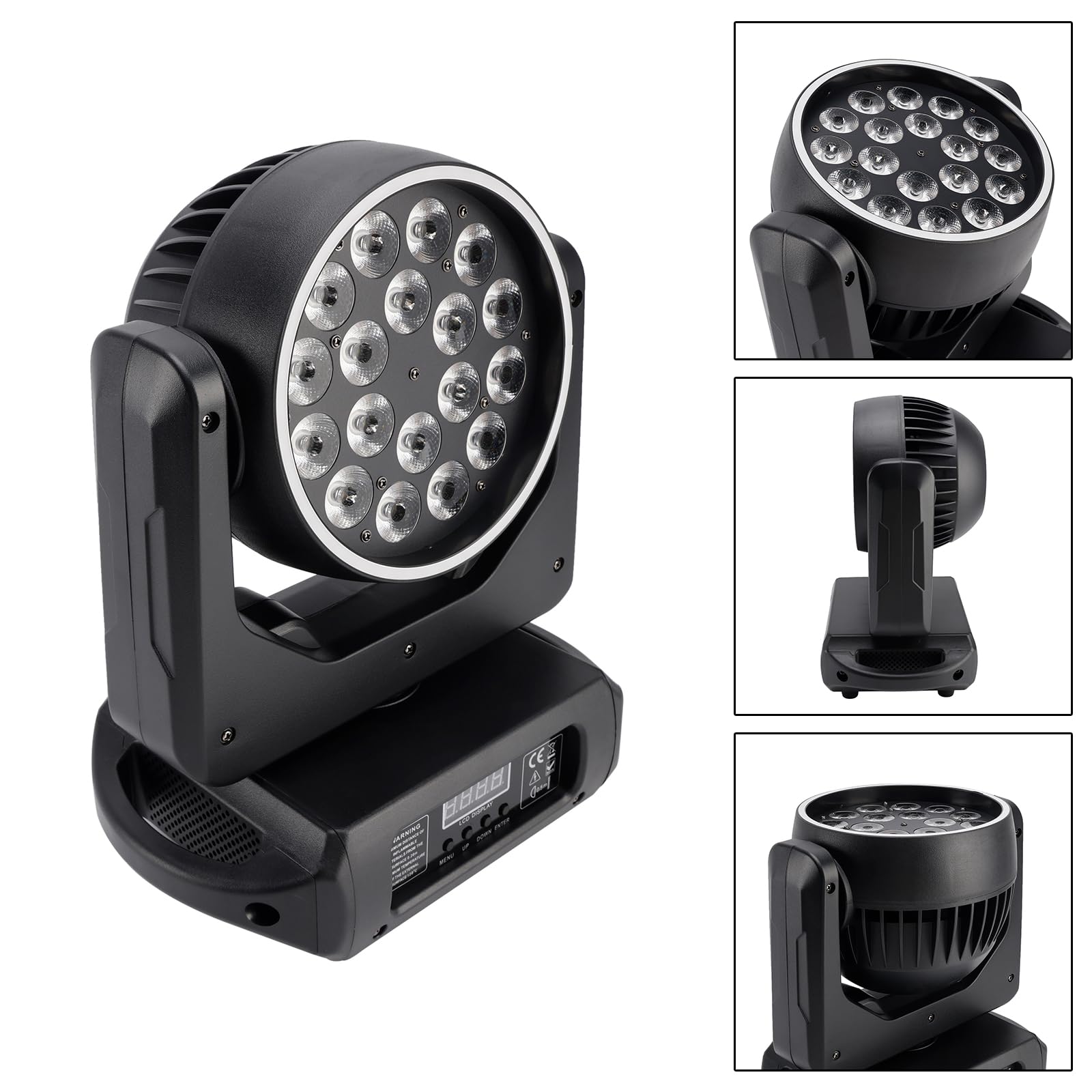 Amazon.co.jp: Frezon 18個10W RGBW LED ムービングライト舞台照明ッド