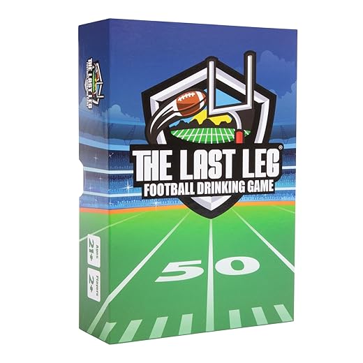 Beer Pressure The Last Leg - Football Drinking Game. Perfect for Game Days, Tailgates, Parties, and Pre Games.