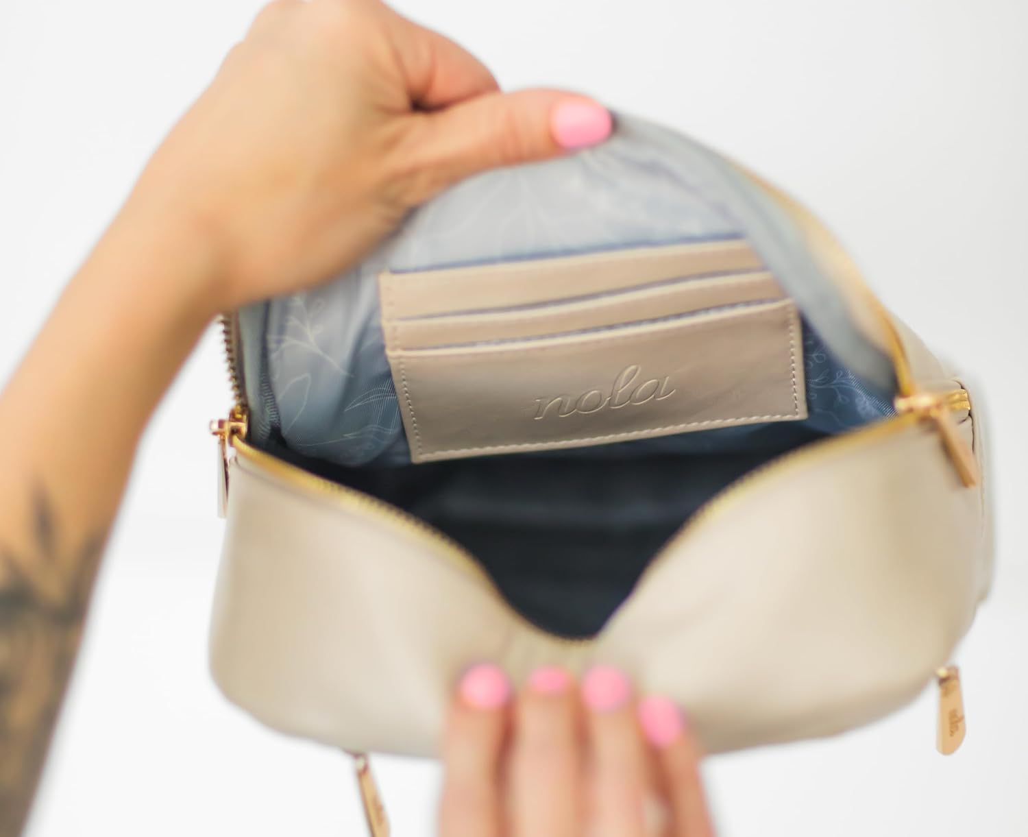 nola Diaper Bag – Backpack or Crossbody Baby Bag with Organized Storage (Espresso)