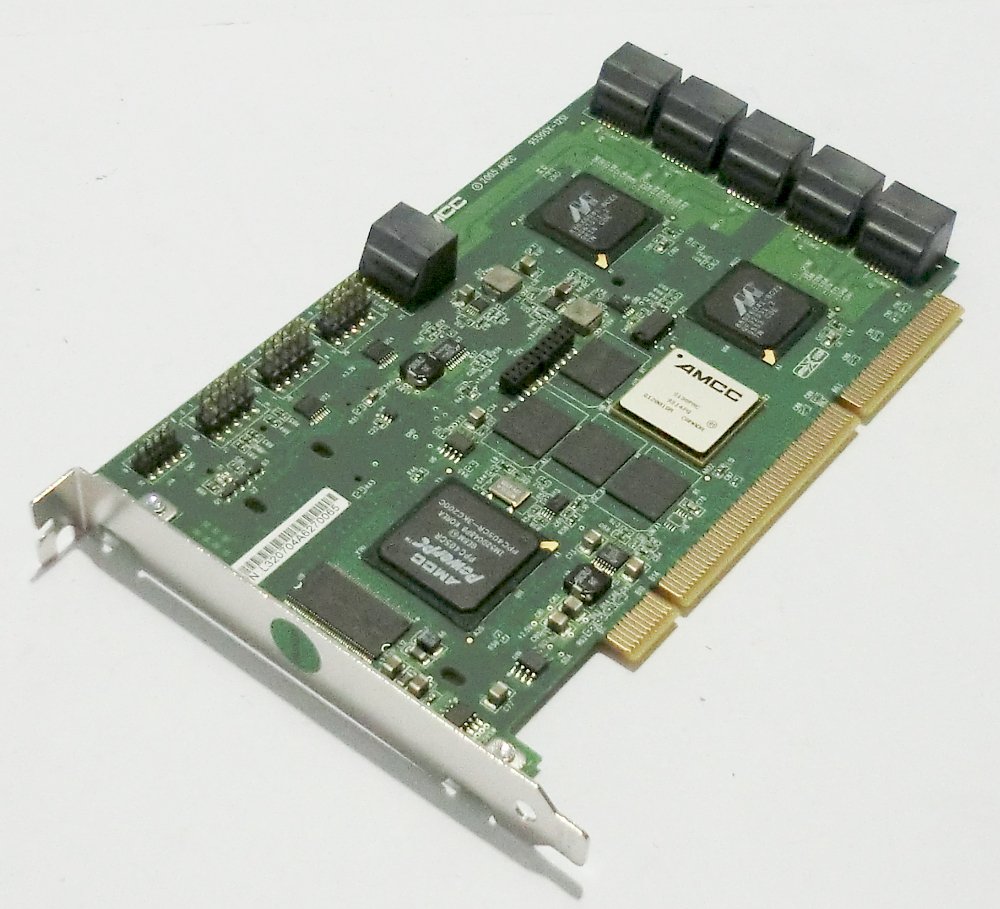 Avid Server RAID 0/1/10/5/50 Controller AMCC 9550sx-12si 12 X S-ATA 256 MB 300 MB/s