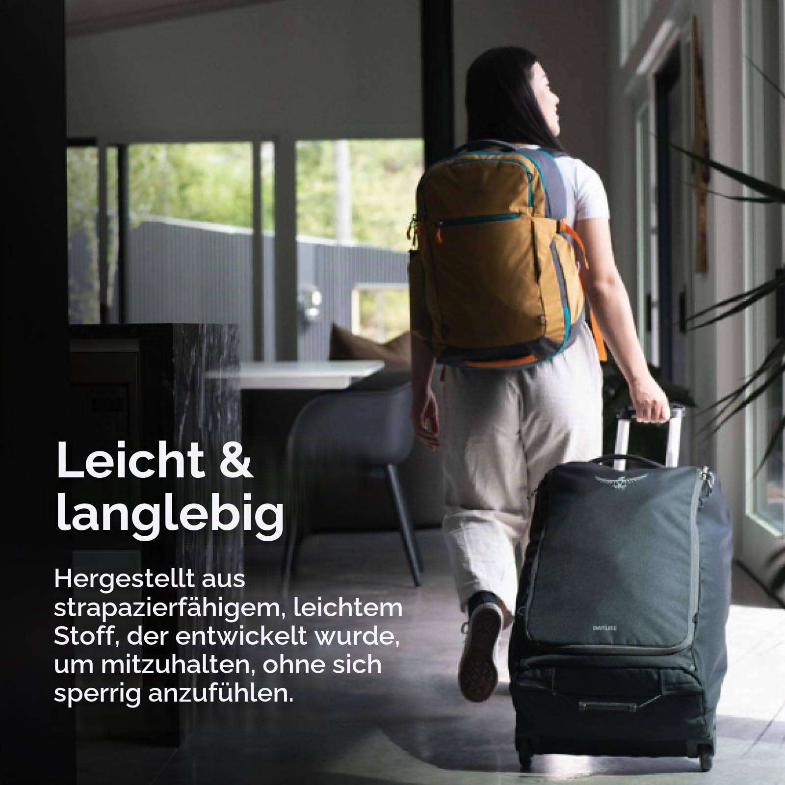 Osprey Daylite Reise-Duffel mit Rollen