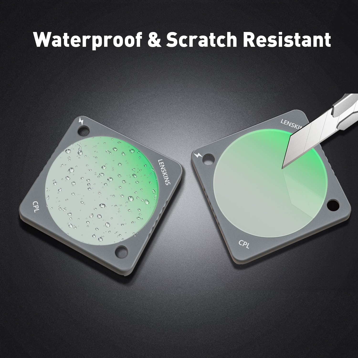 4-Pack Lens Filter Set ND8 ND16 ND32 CPL for DJI Action 2 Camera, QR Magnetic Design ND CPL Filter Kits Lens Protector Accessories for DJI Action 2 Vlogging Shooting Photography