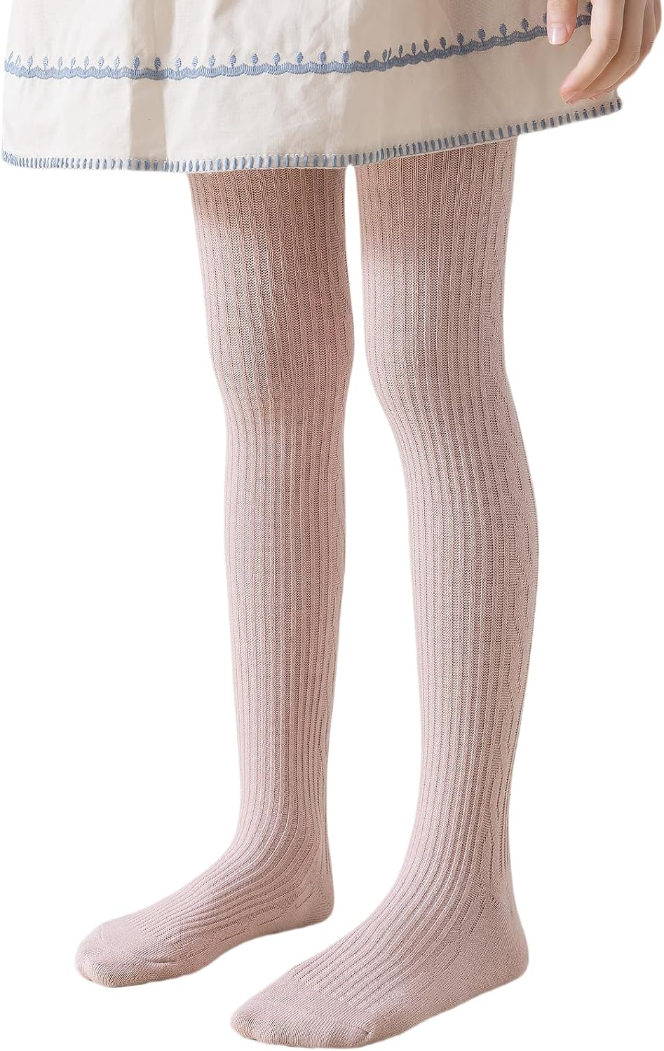 BINIDUCKLING Baby & Toddler Cable Kit Tights for Girls 6 Months - 8 Years