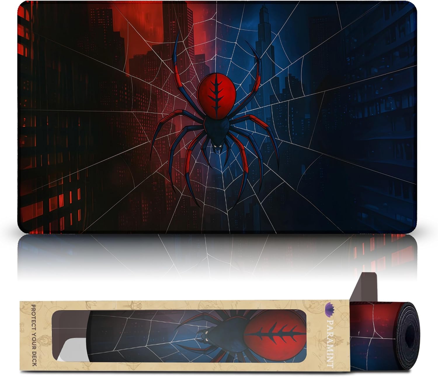 Web of Hope (Stitched) - MTG Playmat - Compatible with Magic The Gathering Playmat - Play MTG, YuGiOh, TCG - Original Play Mat Art Designs & Accessories