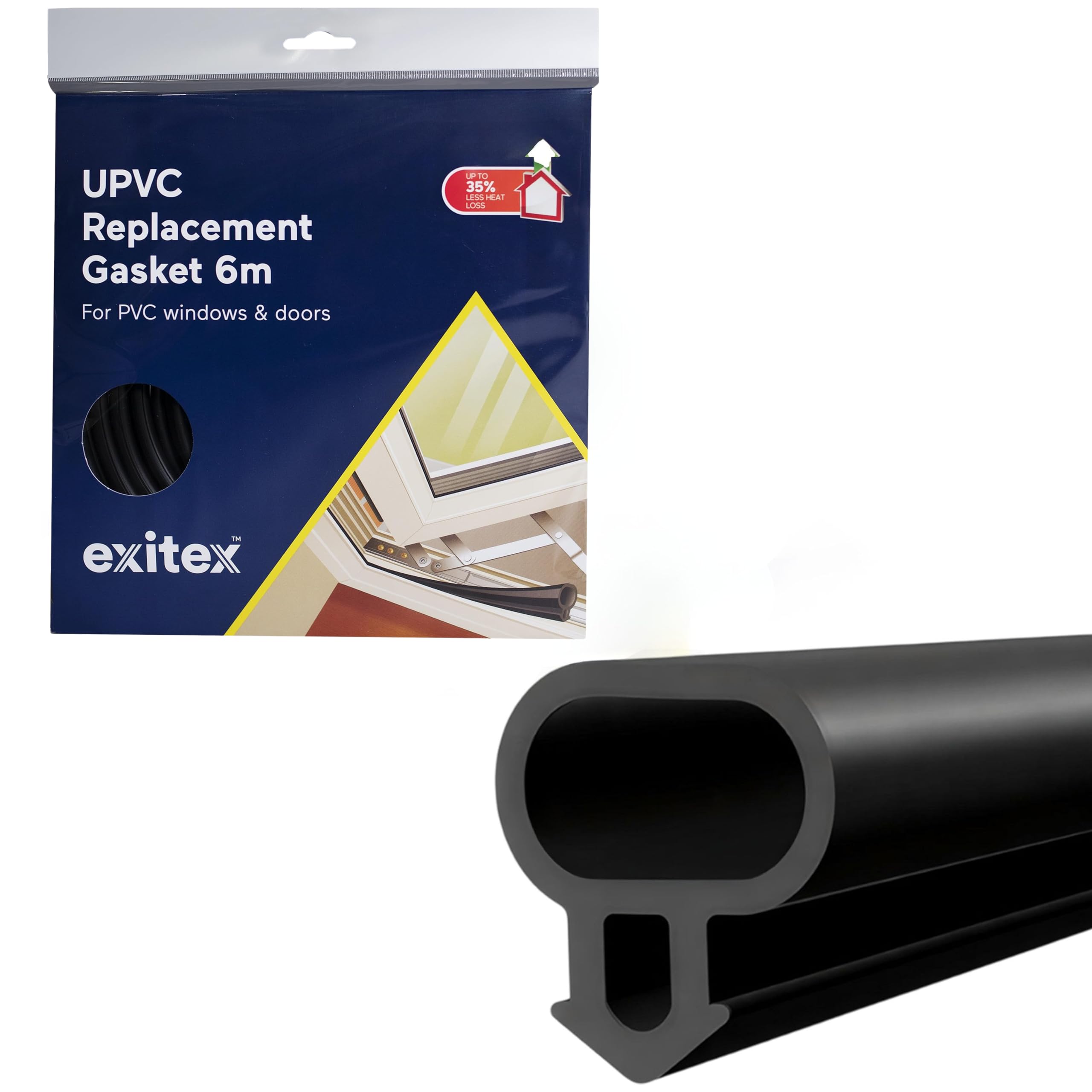 Exitex UPVC Replacement Gasket 6m