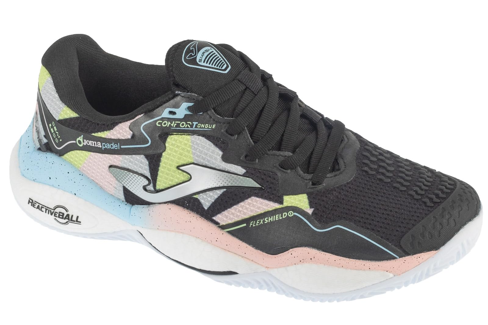 Joma Zapatillas Pádel Mujer, 37-41 Amortiguación Reactiva y Alta Estabilidad con Suela Omni de Caucho – Smash Lady