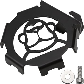 Front Horn Cover Fit for Honda Monkey 125 Z125 Chain 2018 2019 2020 2021 2022 2023 2024 2025 Guard, Horn Cover Trim Frame Protector, Replacement Parts For Honda