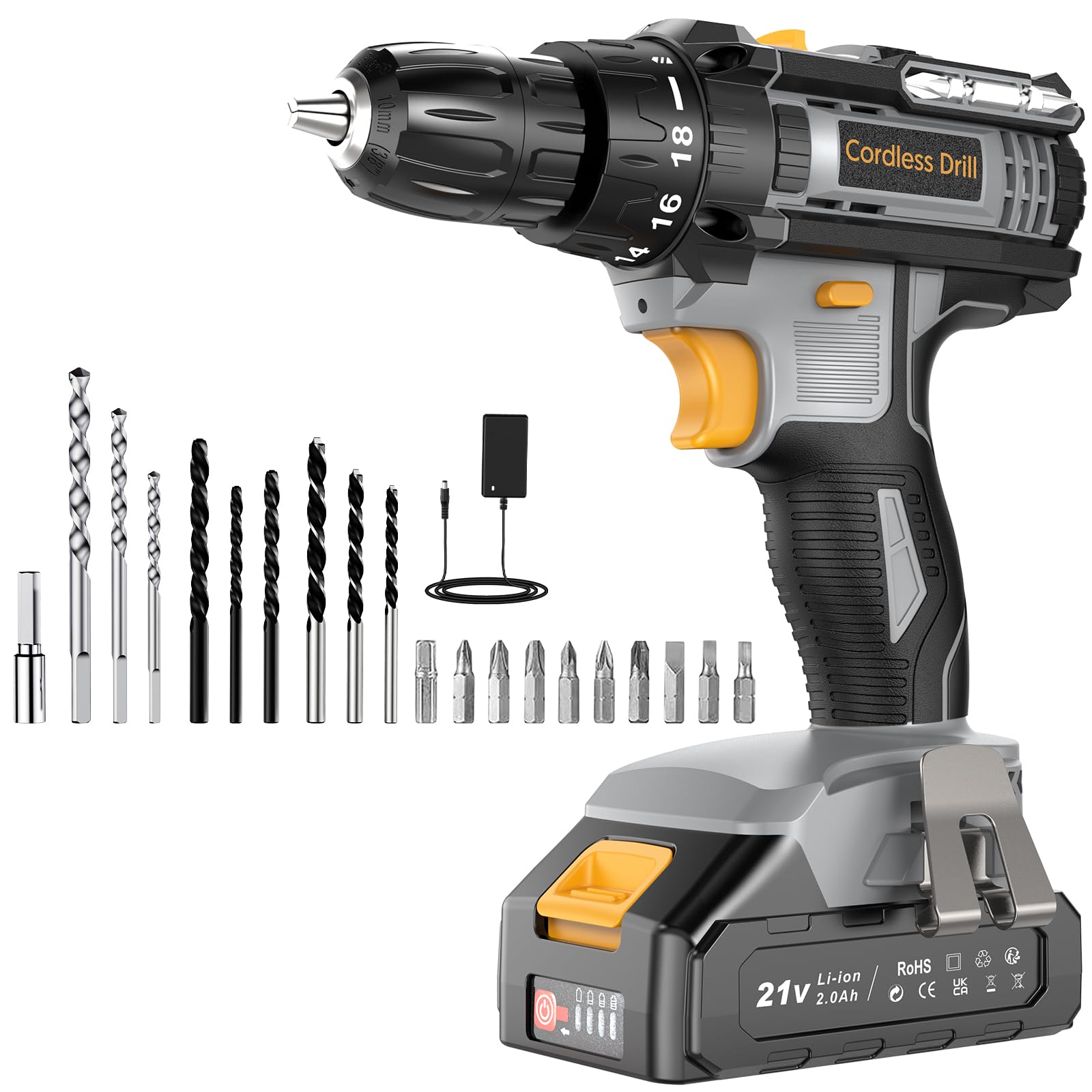 LEEIKOO Cordless Drill