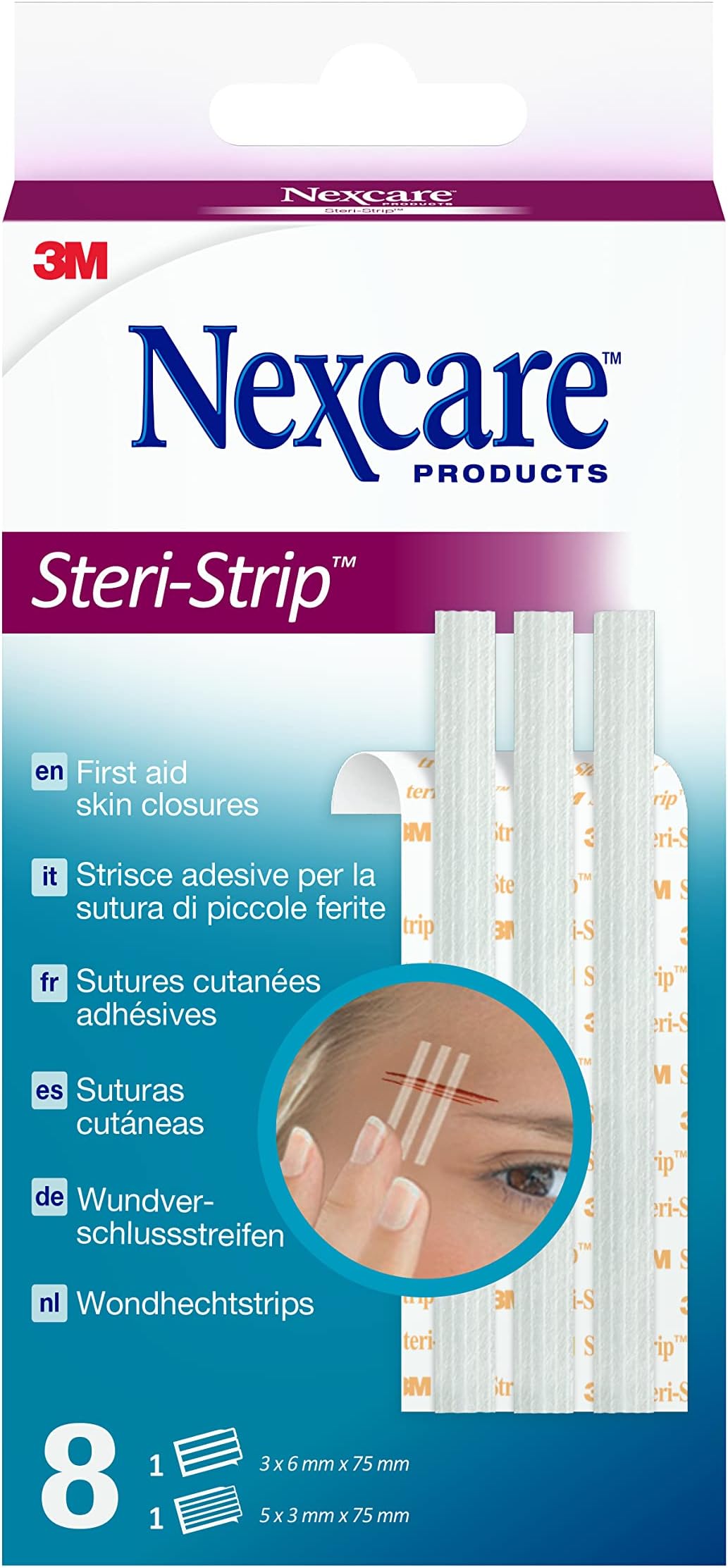 Steri Strips, Pack of 8