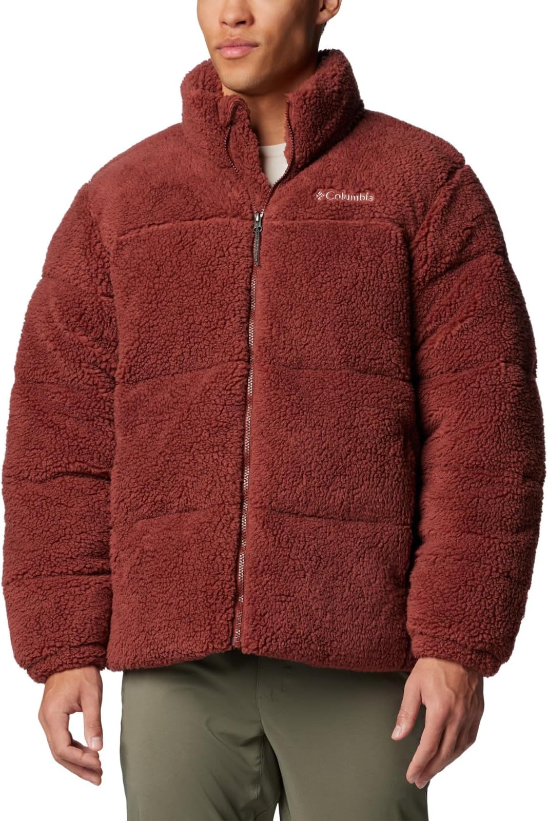 Columbia mens Puffect II Sherpa Jacket