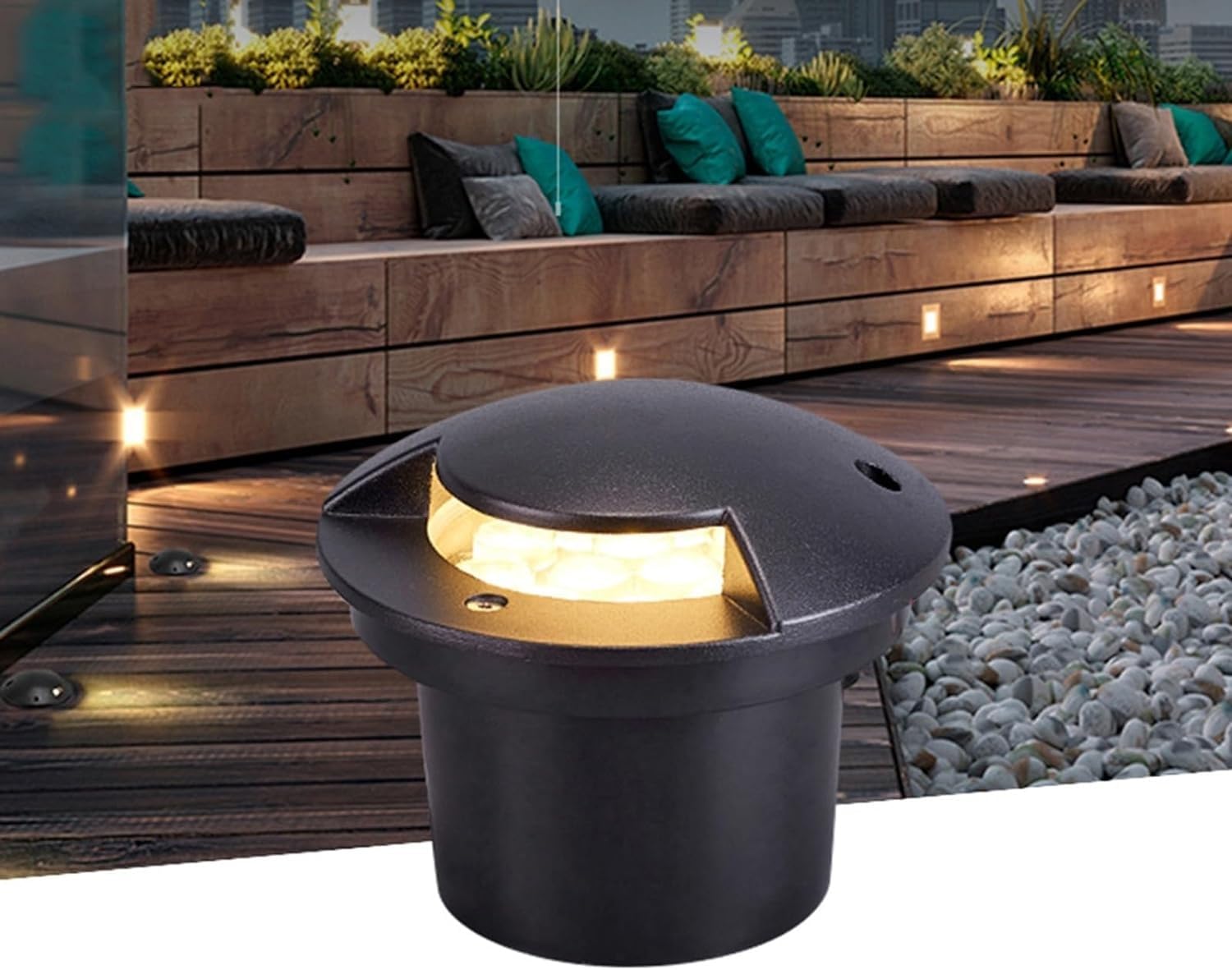 Spot LED extérieur résistant à la pluie pour sécuriser les zones sombres du jardin