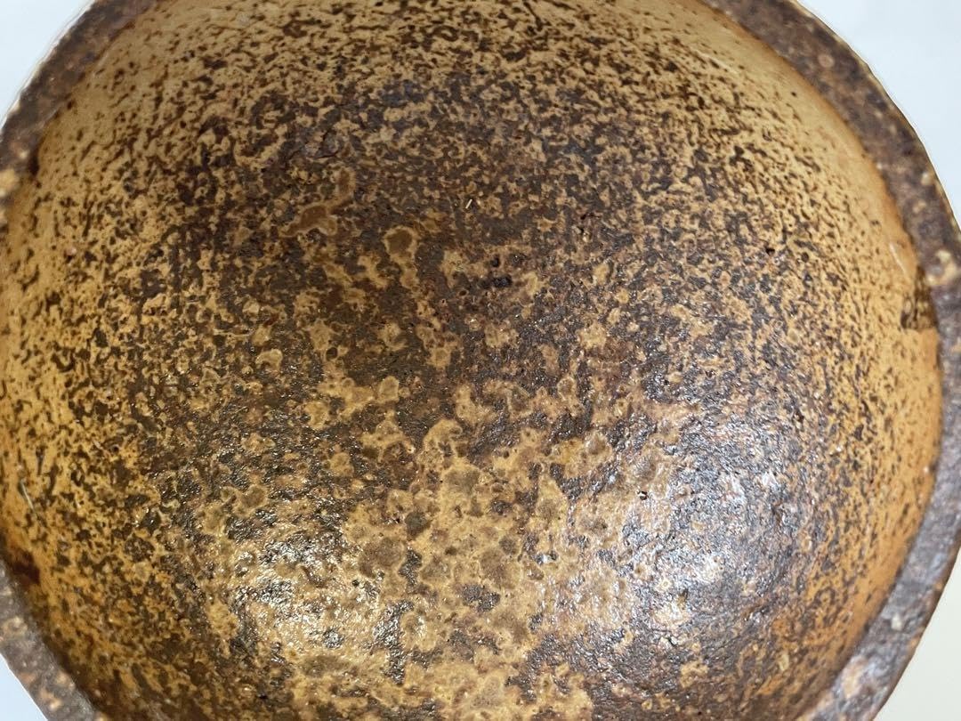 Amazon.co.jp: 陶芸家 作家物 渡辺聡 備前 高盃 馬上杯 備前焼