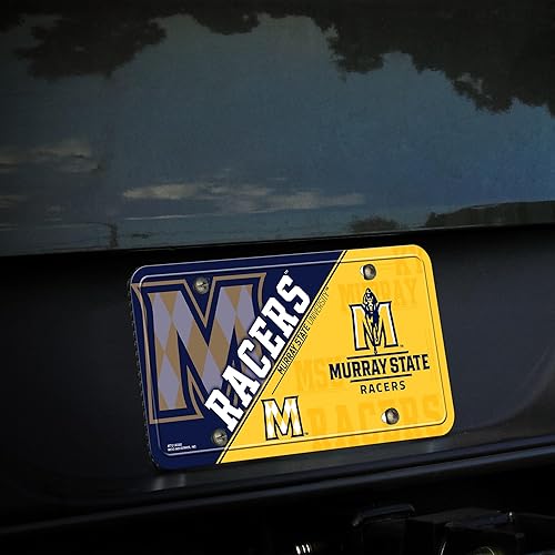 Miniatura 163 de NCAA etiqueta de metal para auto, negro