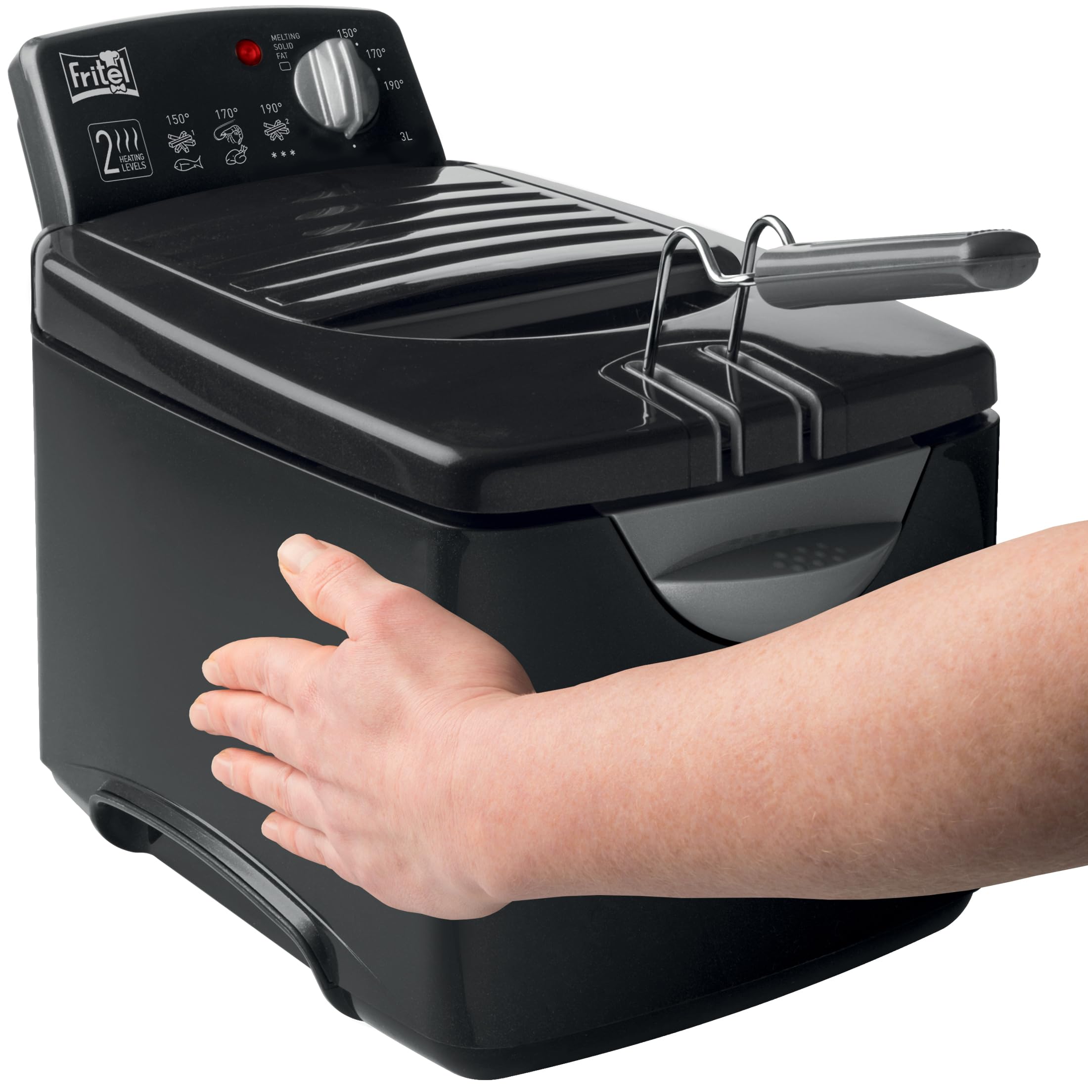FRITEL Friteuse Turbo SF® 4178-3L - 2300W - Huile + Graisse solide