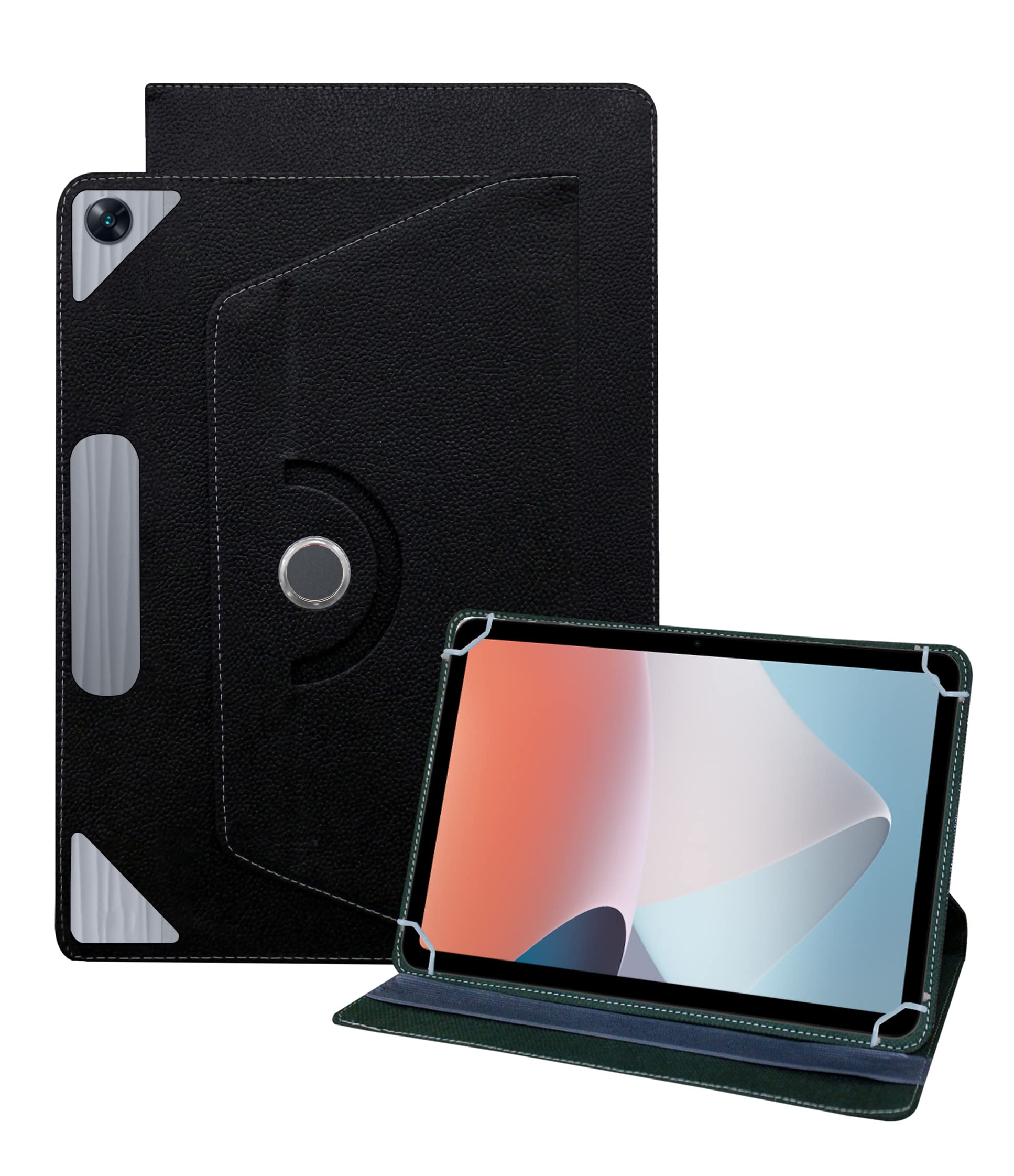 TGK Rotating Cover for Oppo Pad Air 10.36 inch Tab (Black