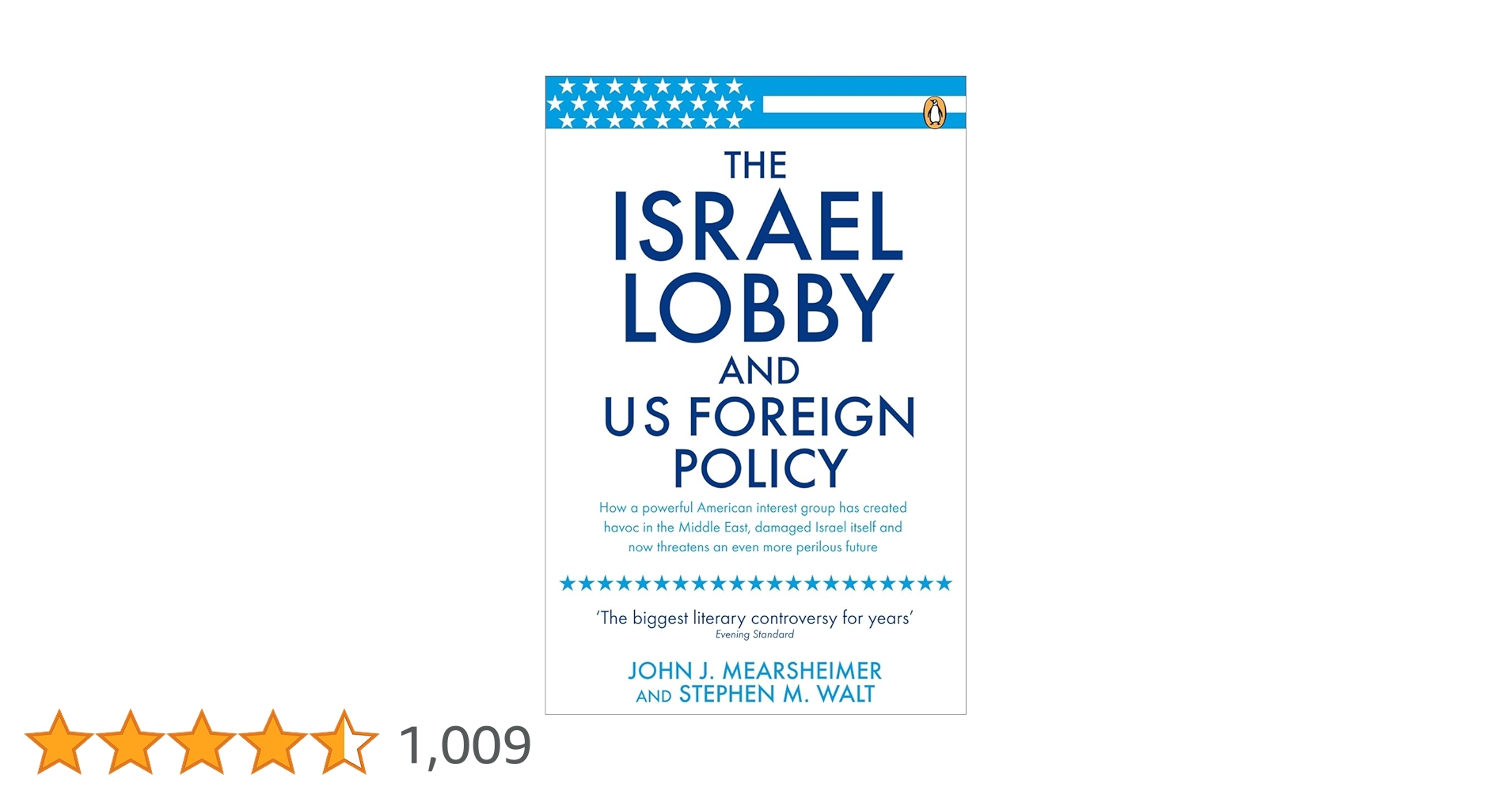 Amazon.co.jp: The Israel Lobby and US Foreign Policy : Mearsheimer