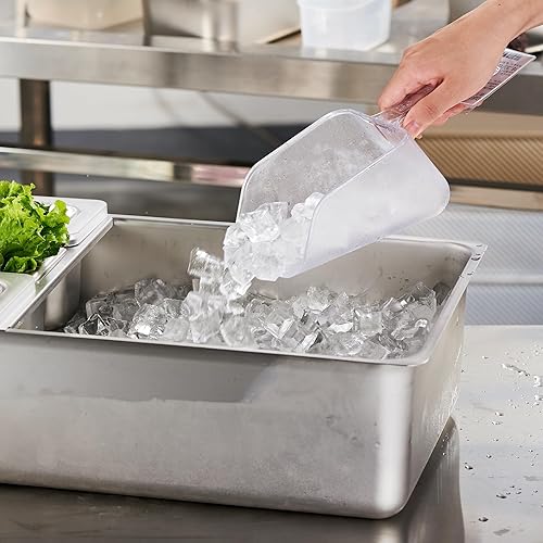 Miniatura 6 de CURTA Recipiente para servir condimentos refrigerados con hielo (3 bandejas), certificado NSF, 2 tipos de tapas, bandeja de drenaje, juego de