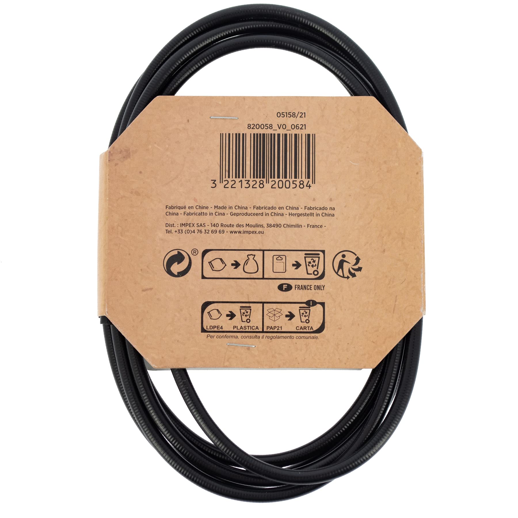 Guaina freno bicicletta nera 2 m, mountain bike, strada