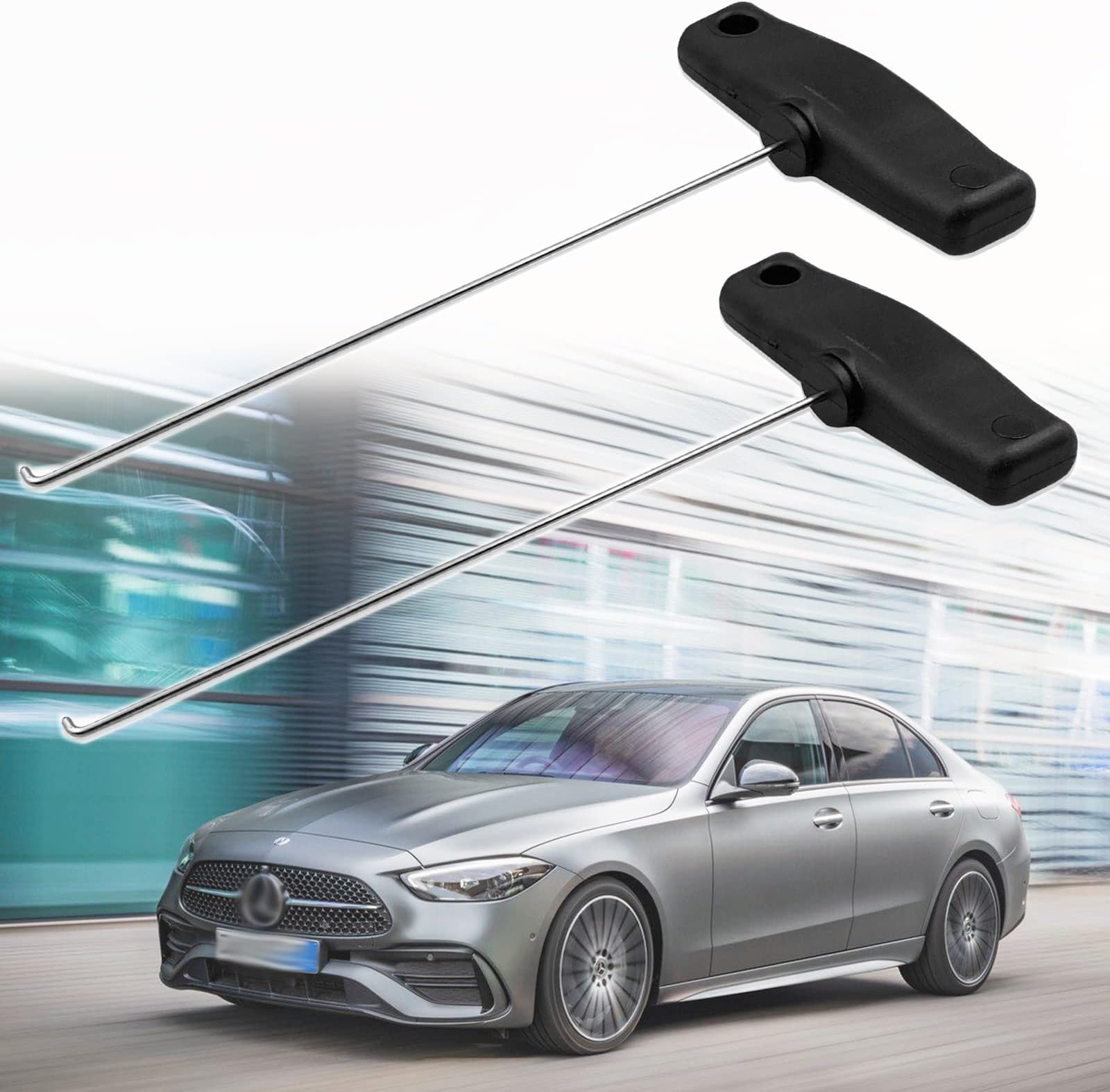 Bolaxin Instrument Cluster Dashboard Removal Pulling Hook Tool Compatible with Mercedes-Benz Audi