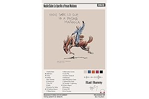 Bad Bunny Poster for Decoration Home Decor